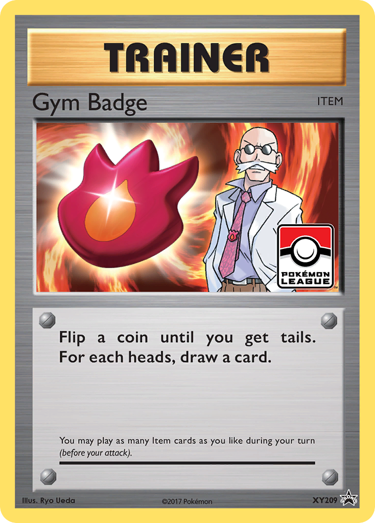 Gym Badge (XY209) (Blaine) [XY: Black Star Promos] | GnG Games