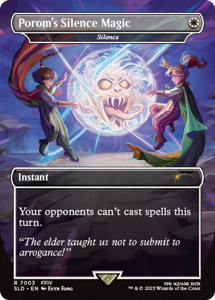 Porom's Silence Magic - Silence [Secret Lair Drop Series] | GnG Games