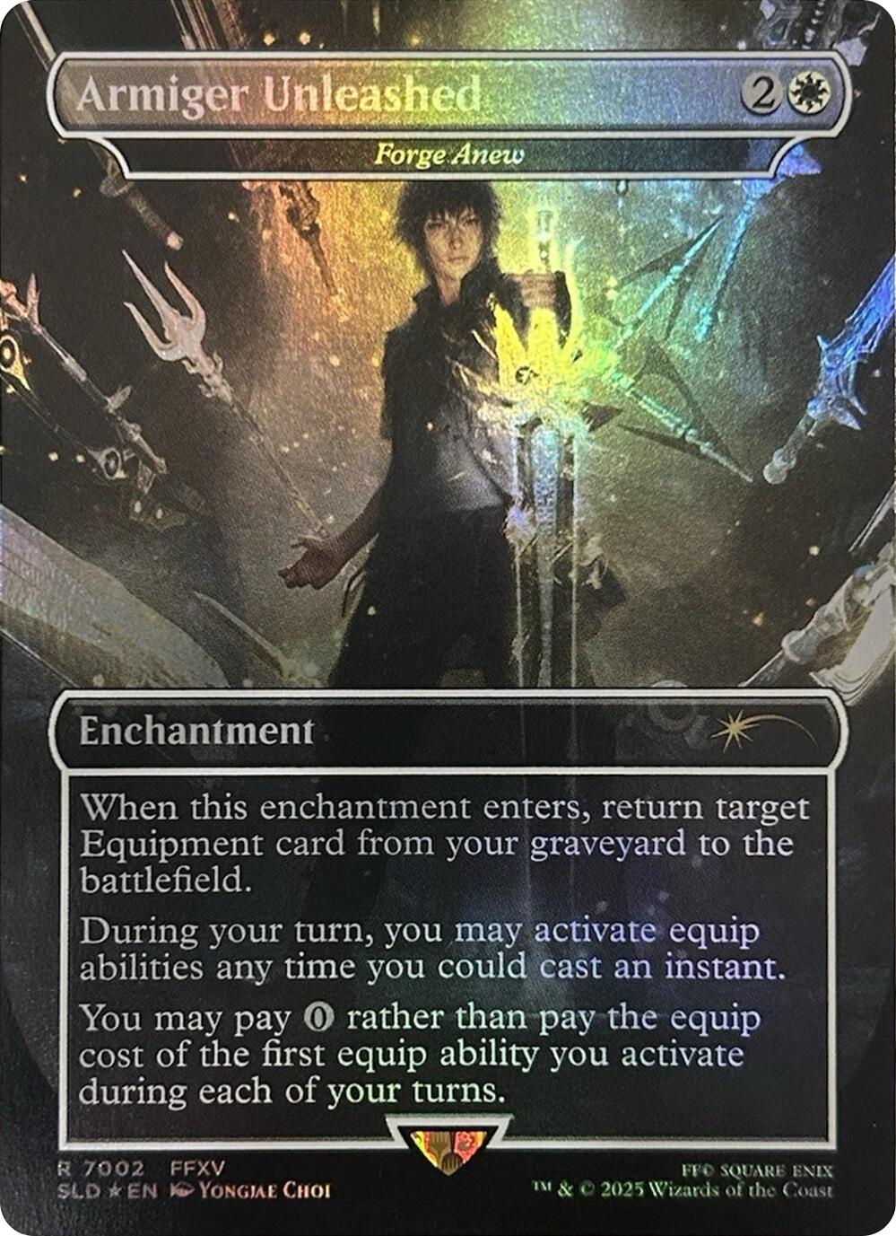 Armiger Unleashed - Forge Anew (Rainbow Foil) [Secret Lair Drop Series] | GnG Games