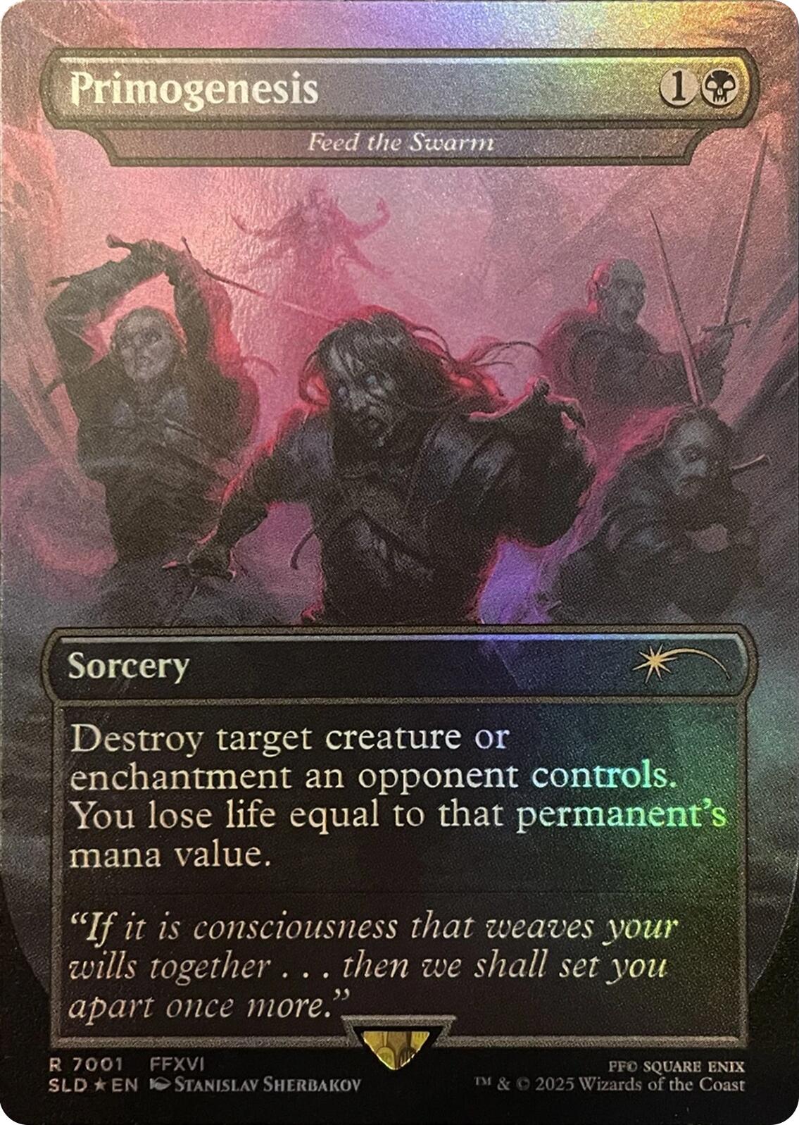Primogenesis - Feed the Swarm (Rainbow Foil) [Secret Lair Drop Series] | GnG Games