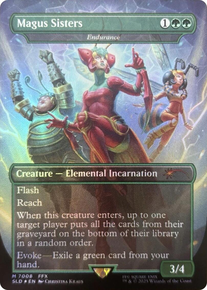 Magus Sisters - Endurance (Rainbow Foil) [Secret Lair Drop Series] | GnG Games