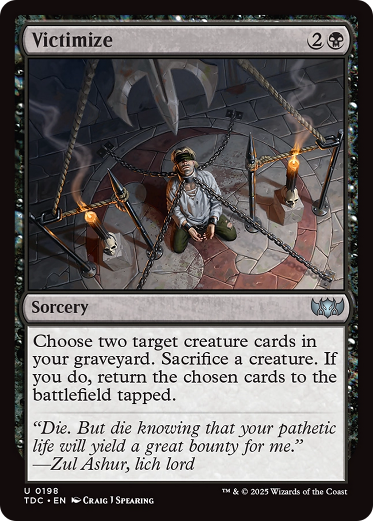 Victimize [Tarkir: Dragonstorm Commander] | GnG Games