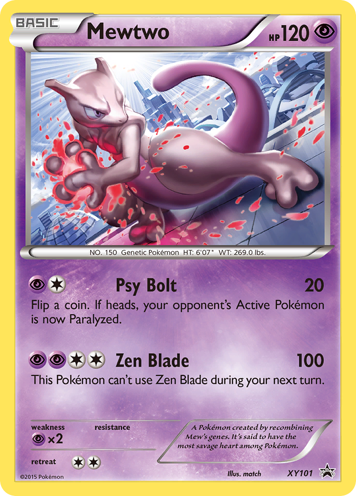 Mewtwo (XY101) [XY: Black Star Promos] | GnG Games