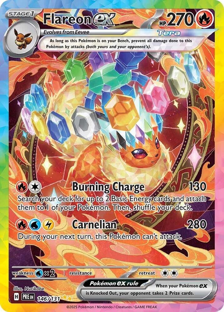 Flareon ex (146/131) [Scarlet & Violet: Prismatic Evolutions] | GnG Games