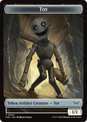 Toy // Manifest Double-Sided Token [Duskmourn: House of Horror Tokens] | GnG Games