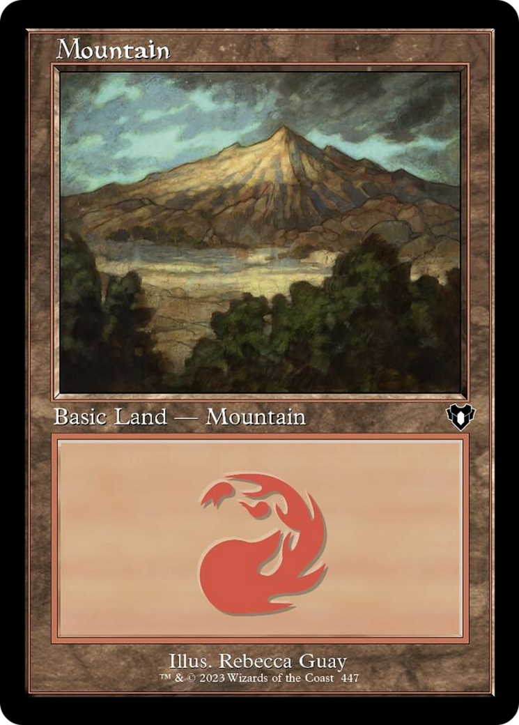 Mountain (447) (Retro) [Commander Masters] | GnG Games