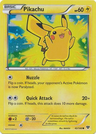 Pikachu (42/146) (2014 Movie Promo) [Miscellaneous Cards] | GnG Games