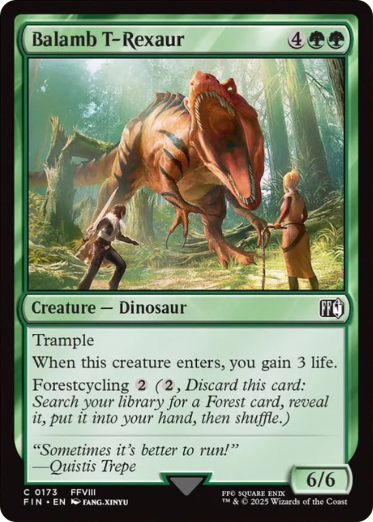 Balamb T-Rexaur [FINAL FANTASY] | GnG Games