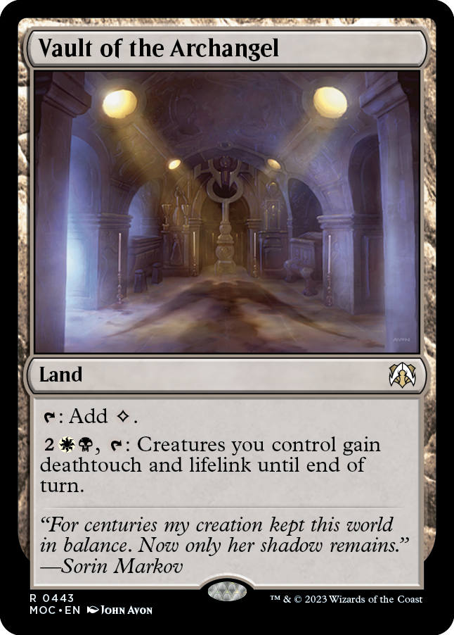 Vault of the Archangel [March of the Machine Commander] | GnG Games