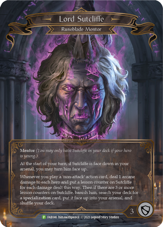 Lord Sutcliffe [FAB046] (Promo)  Rainbow Foil | GnG Games