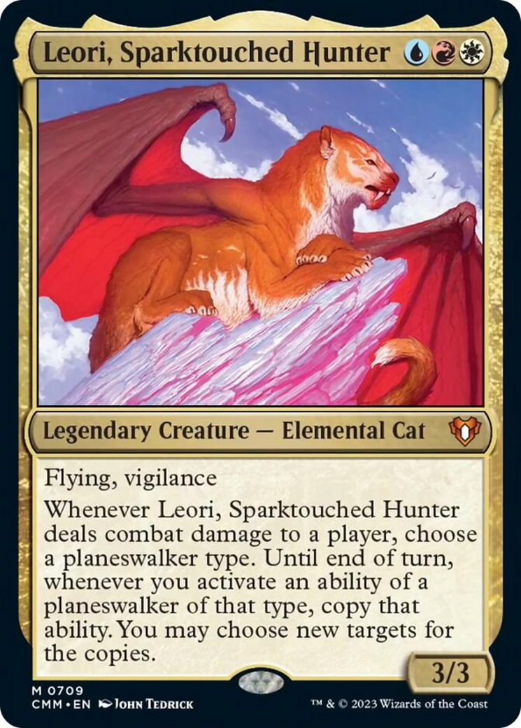 Leori, Sparktouched Hunter [Commander Masters] | GnG Games