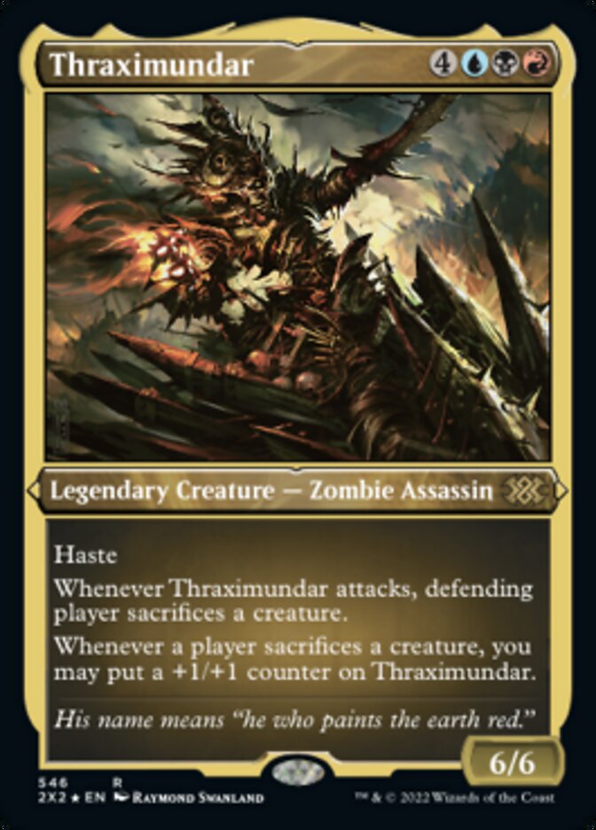 Thraximundar (Foil Etched) [Double Masters 2022] | GnG Games