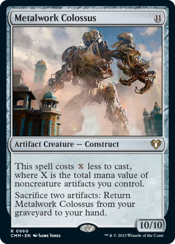 Metalwork Colossus [Commander Masters] | GnG Games