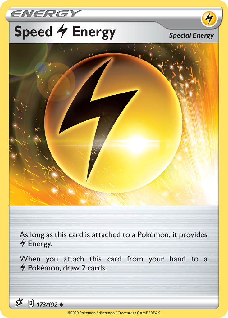 Speed Lightning Energy (173/192) [Sword & Shield: Rebel Clash] | GnG Games