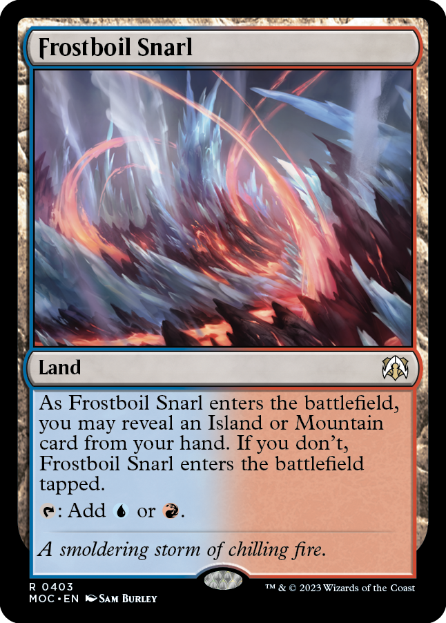 Frostboil Snarl [March of the Machine Commander] | GnG Games