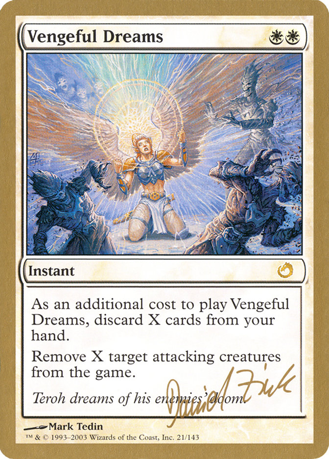 Vengeful Dreams (Daniel Zink) [World Championship Decks 2003] | GnG Games