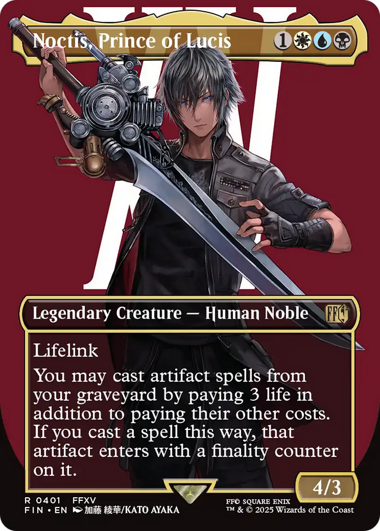 Noctis, Prince of Lucis (Borderless) [FINAL FANTASY] | GnG Games