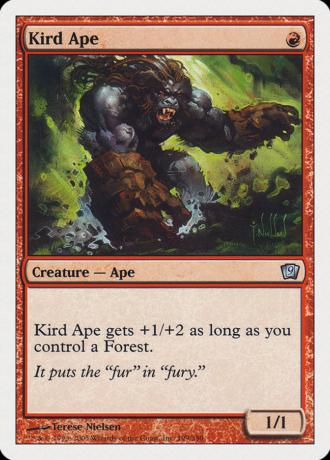 Kird Ape (9th Edition) [Oversize Cards] | GnG Games