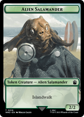 Alien Rhino // Alien Salamander Double-Sided Token [Doctor Who Tokens] | GnG Games