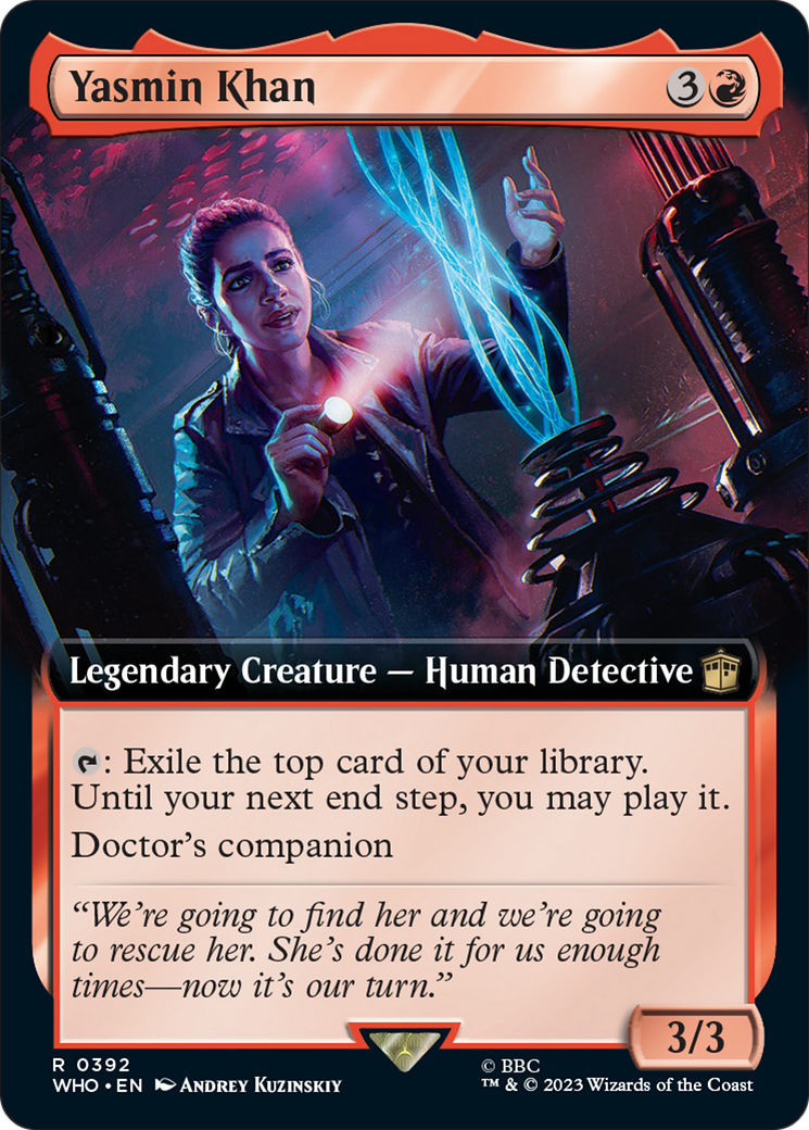 Yasmin Khan (Extended Art) [Doctor Who] | GnG Games