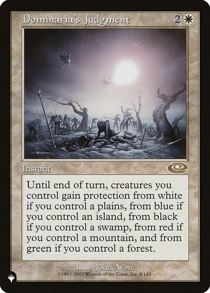 Dominaria's Judgment [The List] | GnG Games