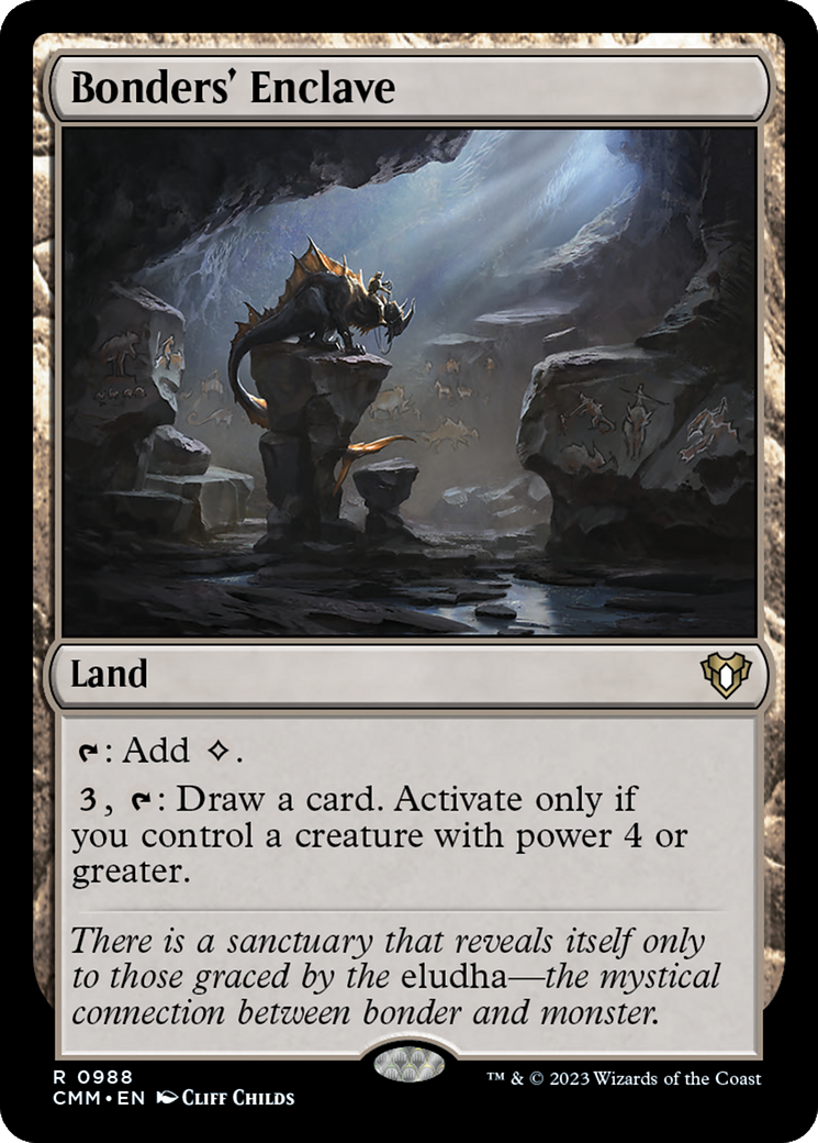 Bonders' Enclave [Commander Masters] | GnG Games
