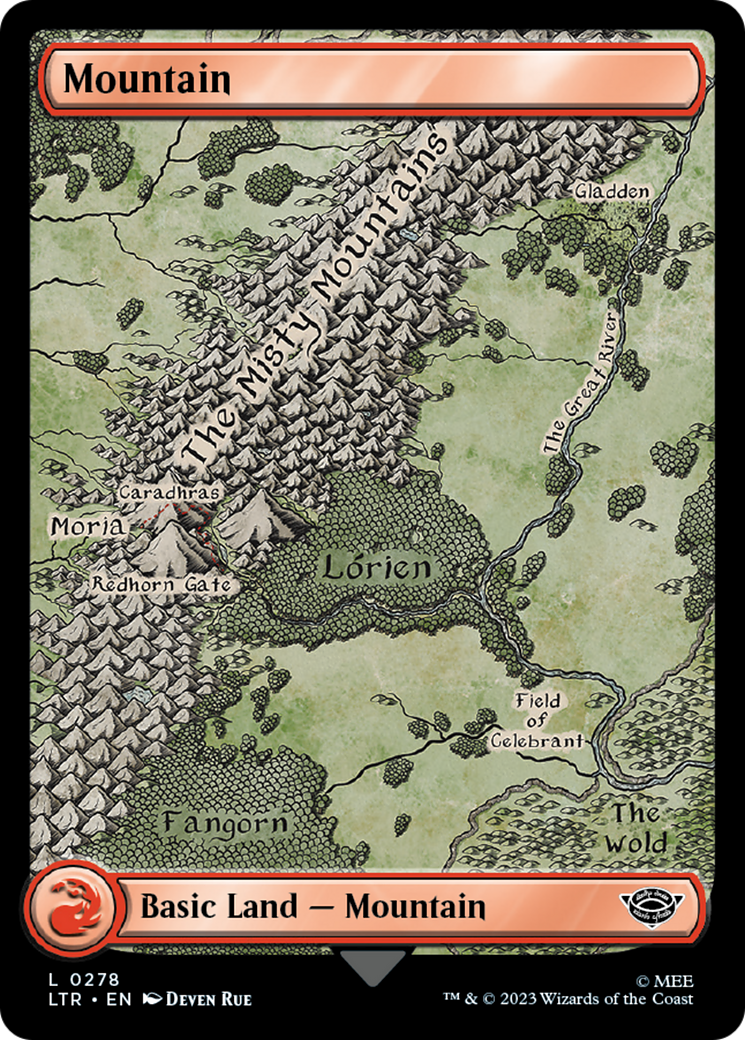 Mountain (278) [The Lord of the Rings: Tales of Middle-Earth] | GnG Games