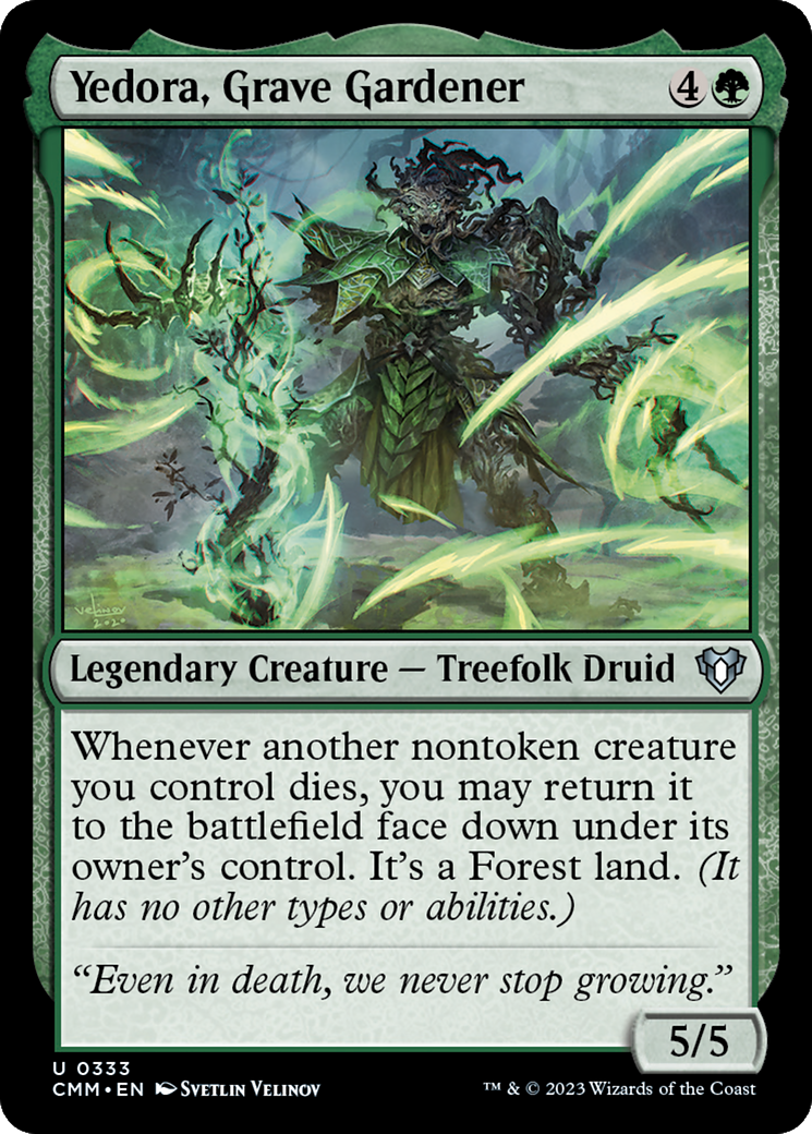 Yedora, Grave Gardener [Commander Masters] | GnG Games