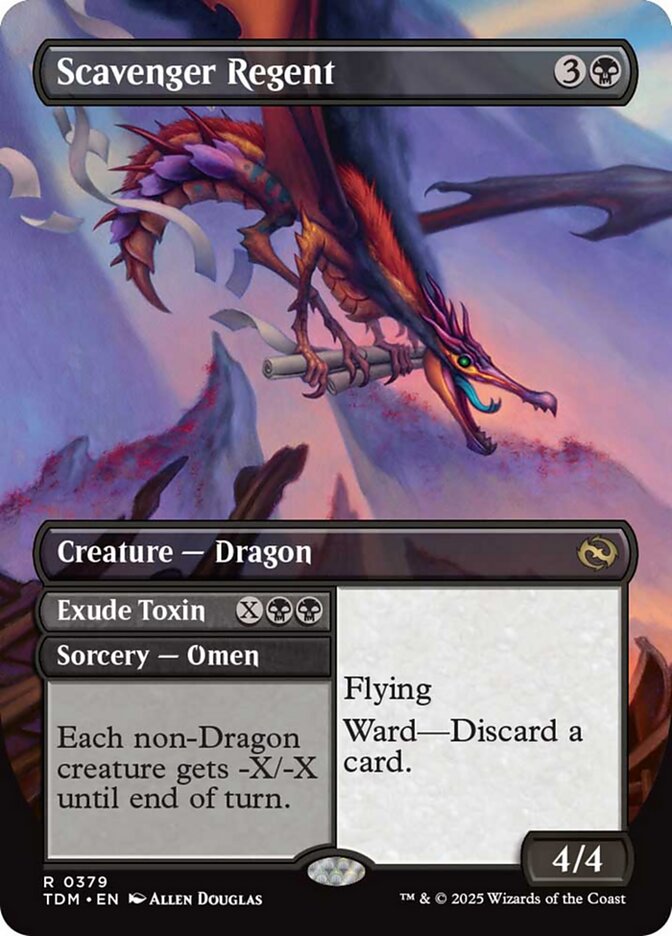 Scavenger Regent (Borderless) [Tarkir: Dragonstorm] | GnG Games