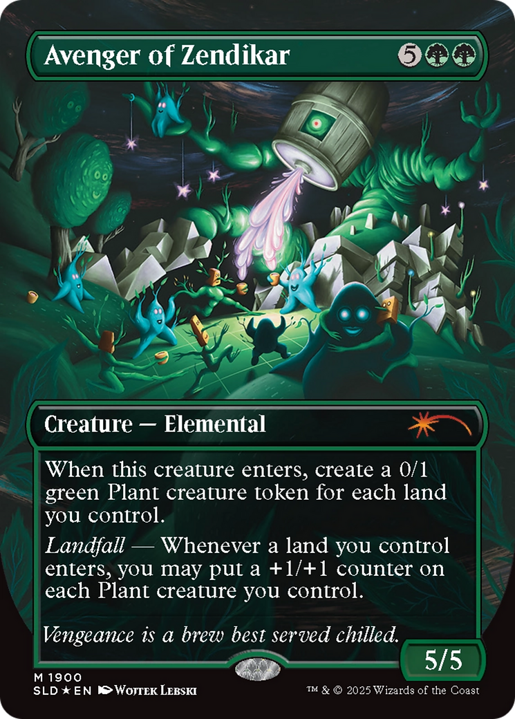 Avenger of Zendikar (Double Rainbow Foil) [Secret Lair Drop Series] | GnG Games