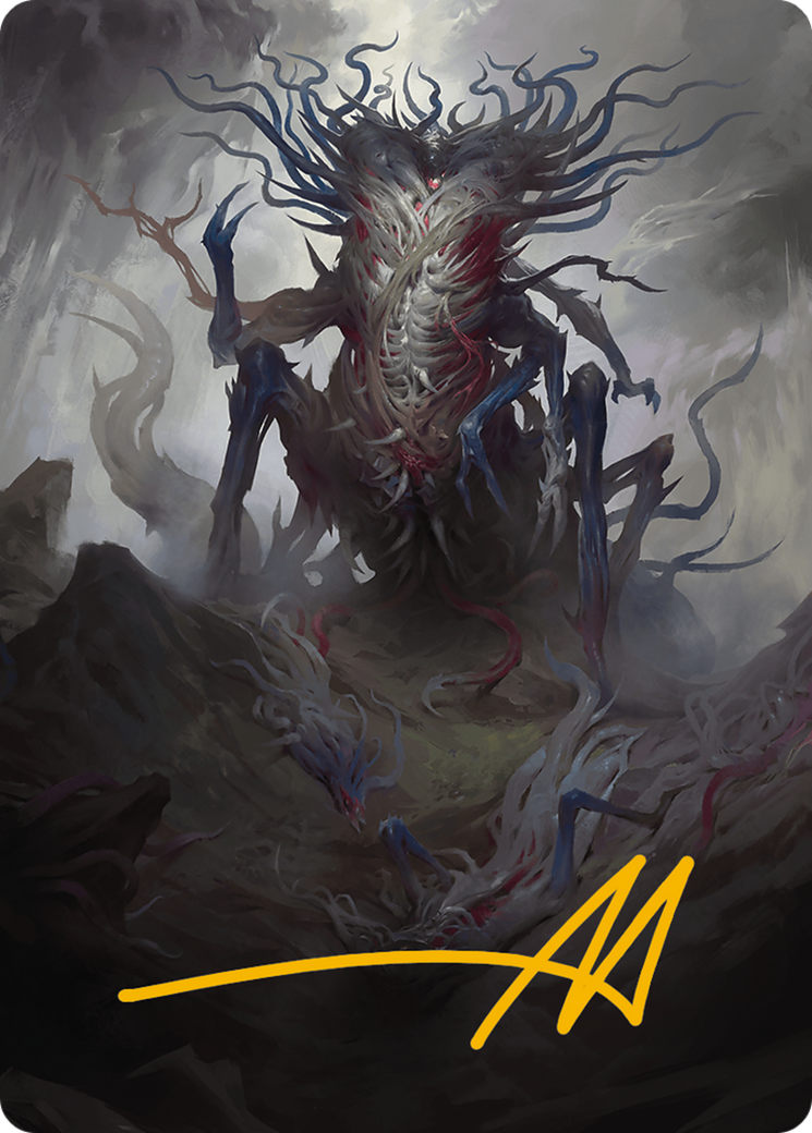Azlask, the Swelling Scourge Art Card (Gold-Stamped Signature) [Modern Horizons 3 Art Series] | GnG Games