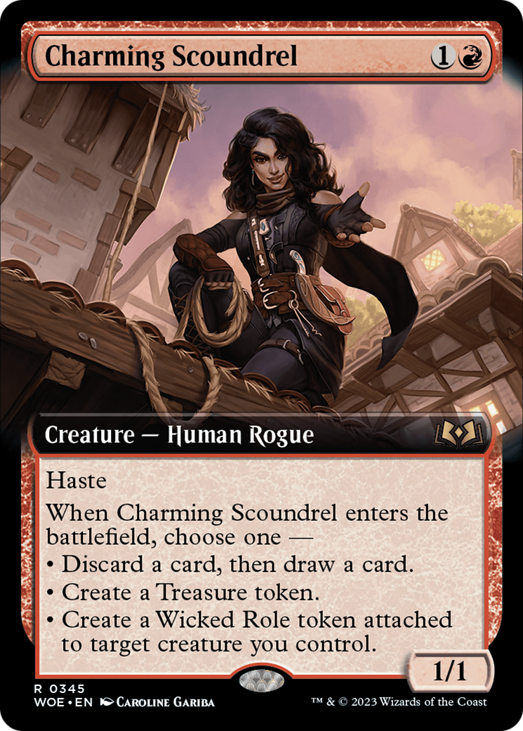 Charming Scoundrel (Extended Art) [Wilds of Eldraine] | GnG Games