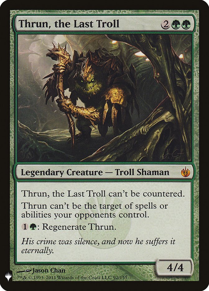 Thrun, the Last Troll [Mystery Booster] | GnG Games