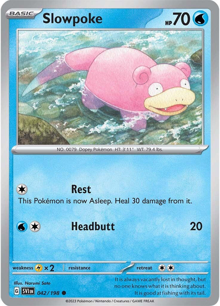 Slowpoke (042/198) [Scarlet & Violet: Base Set] | GnG Games