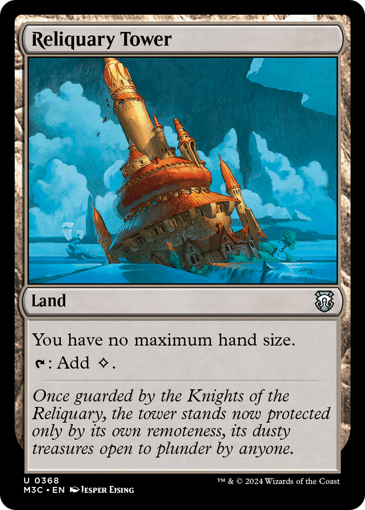 Reliquary Tower (Ripple Foil) [Modern Horizons 3 Commander] | GnG Games