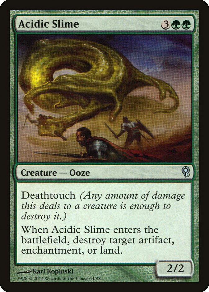 Acidic Slime [Duel Decks: Jace vs. Vraska] | GnG Games