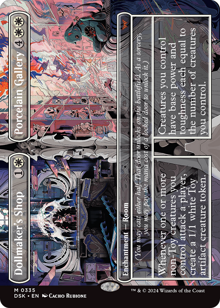 Dollmaker's Shop // Porcelain Gallery (Borderless) [Duskmourn: House of Horror] | GnG Games