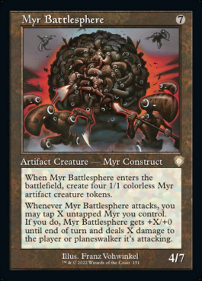 Myr Battlesphere (Retro) [The Brothers' War Commander] | GnG Games