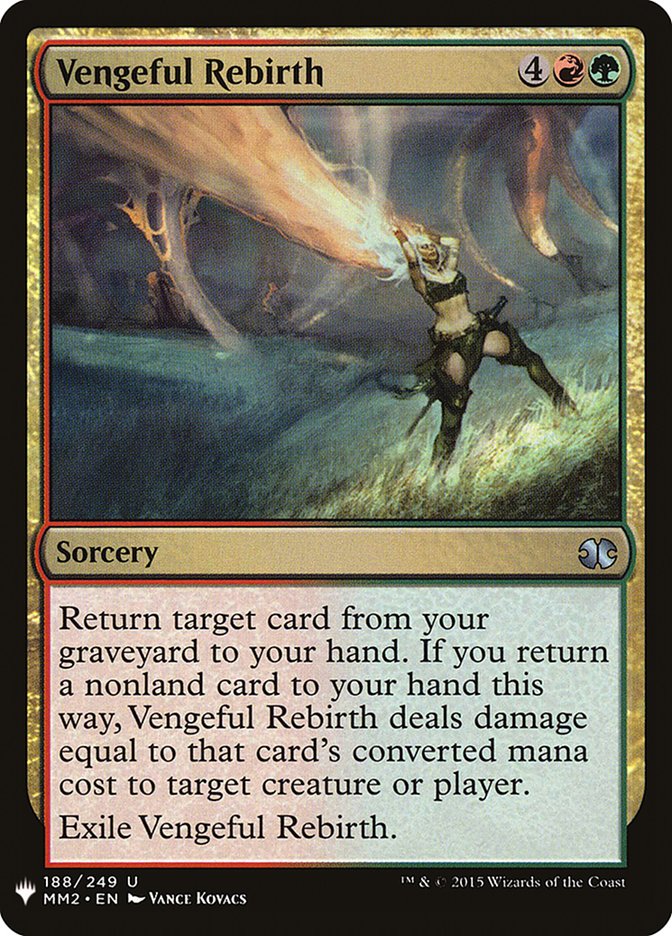 Vengeful Rebirth [Mystery Booster] | GnG Games