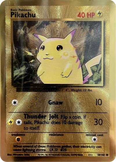 Pikachu (58/102) (Celebrations Metal Card) [Celebrations: 25th Anniversary] | GnG Games