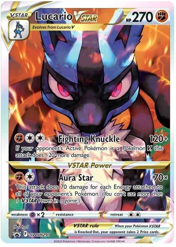 Lucario VSTAR (SWSH291) [Sword & Shield: Black Star Promos] | GnG Games