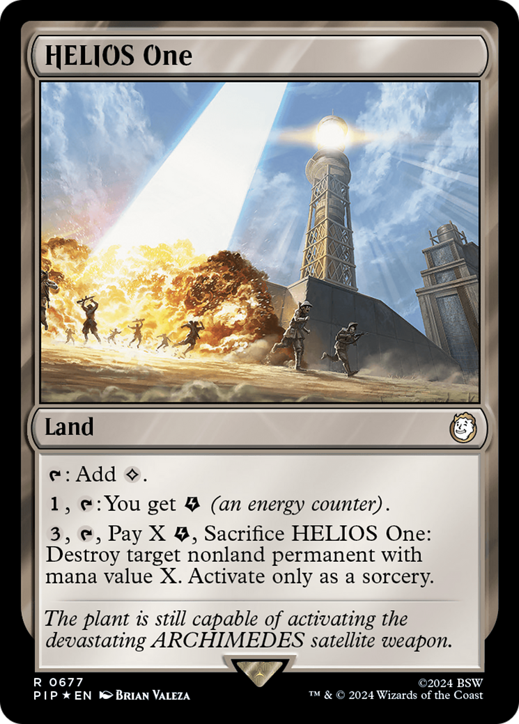 HELIOS One (Surge Foil) [Fallout] | GnG Games