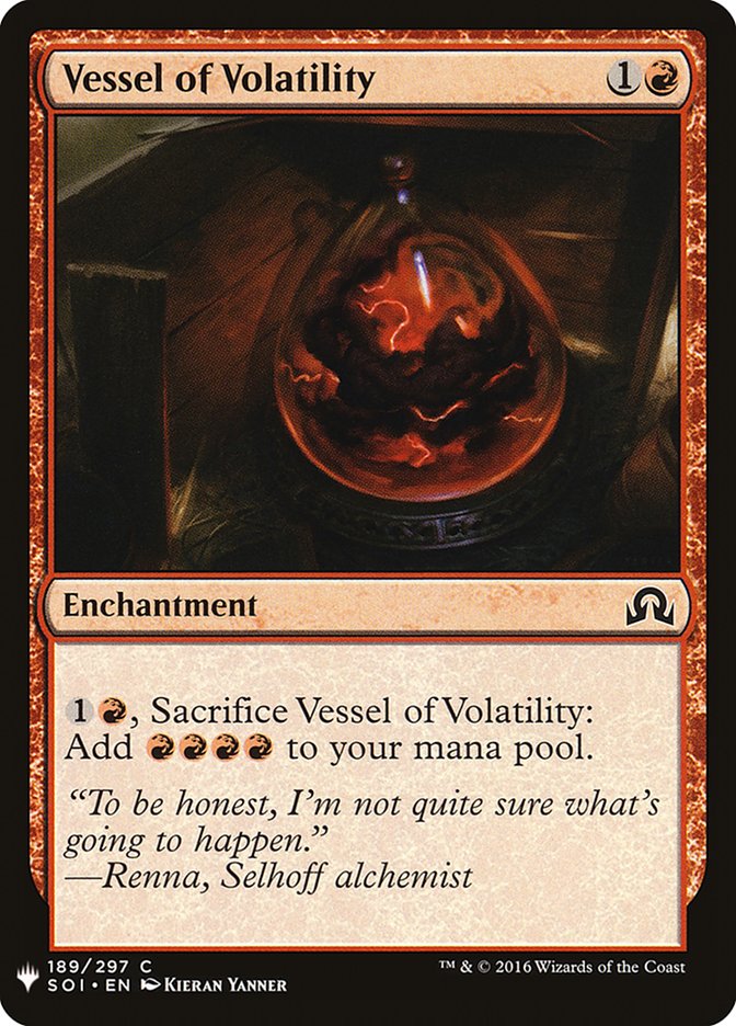 Vessel of Volatility [Mystery Booster] | GnG Games