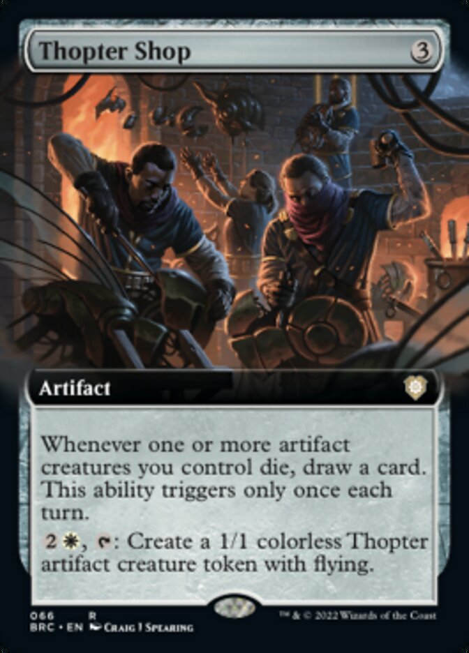 Thopter Shop (Extended Art) [The Brothers' War Commander] | GnG Games