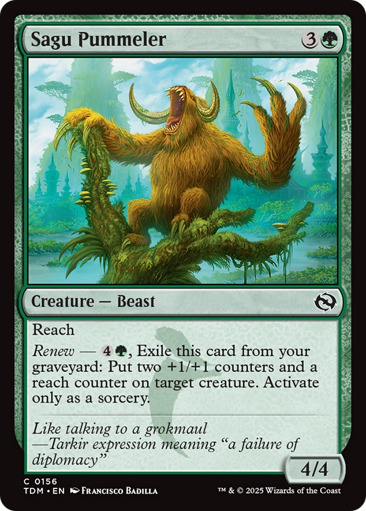 Sagu Pummeler [Tarkir: Dragonstorm] | GnG Games