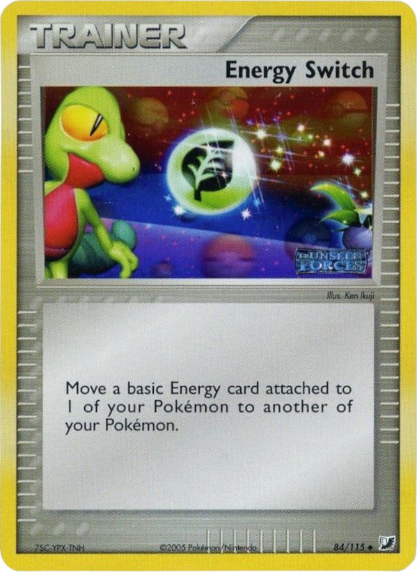 Energy Switch (84/115) (Stamped) [EX: Unseen Forces] | GnG Games