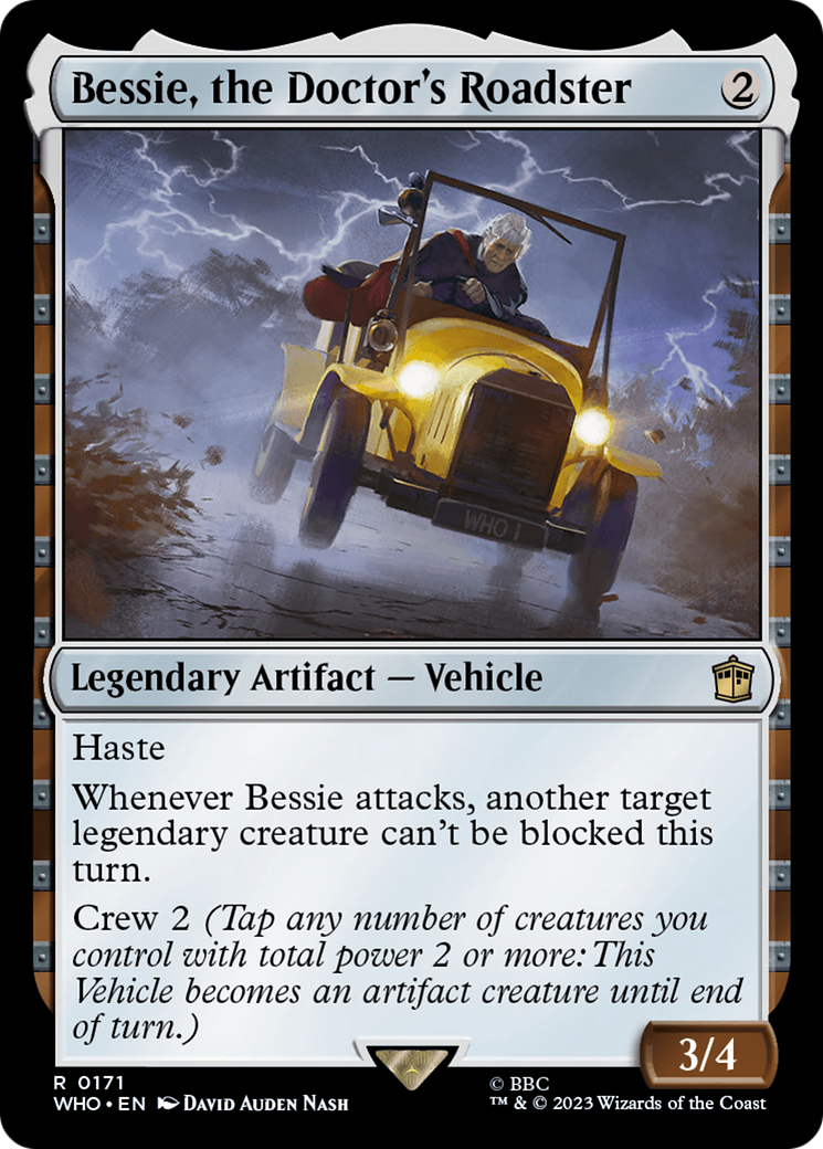 Bessie, the Doctor's Roadster [Doctor Who] | GnG Games