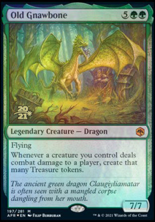 Old Gnawbone [Dungeons & Dragons: Adventures in the Forgotten Realms Prerelease Promos] | GnG Games
