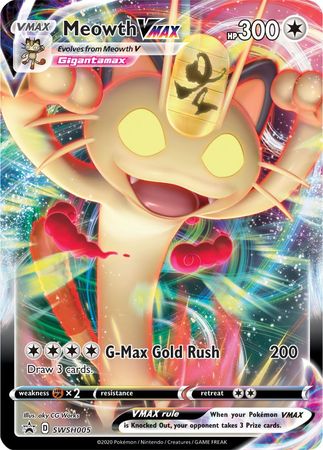 Meowth VMAX (SWSH005) [Sword & Shield: Black Star Promos] | GnG Games