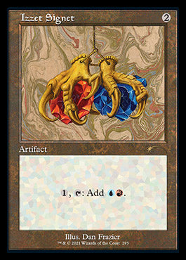 Izzet Signet (Retro) [Secret Lair Drop Series] | GnG Games